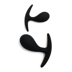 Rimba Copenhagen - Black Anal Plug Set (2 pieces)