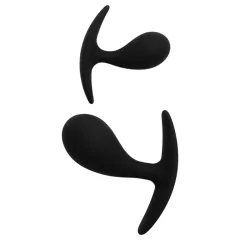 Rimba Copenhagen - Black Anal Plug Set (2 pieces)