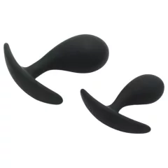 Rimba Copenhagen - Black Anal Plug Set (2 pieces)
