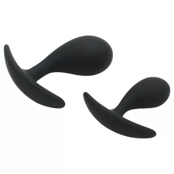 Rimba Copenhagen - Black Anal Plug Set (2 pieces)