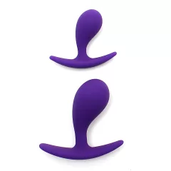 Rimba Copenhagen - Purple Anal Plug Set (2 pieces)