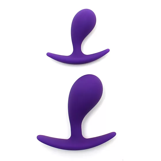 Rimba Copenhagen - Purple Anal Plug Set (2 pieces)