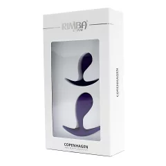 Rimba Copenhagen - Purple Anal Plug Set (2 pieces)