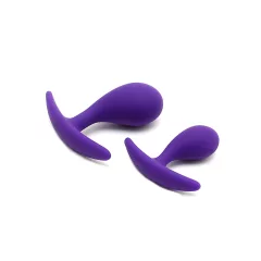 Rimba Copenhagen - Purple Anal Plug Set (2 pieces)