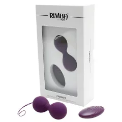   Rimba Cannes - Rechargeable Radio-Controlled Vibrating Egg (Purple)