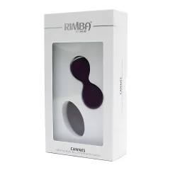   Rimba Cannes - Rechargeable Radio-Controlled Vibrating Egg (Purple)