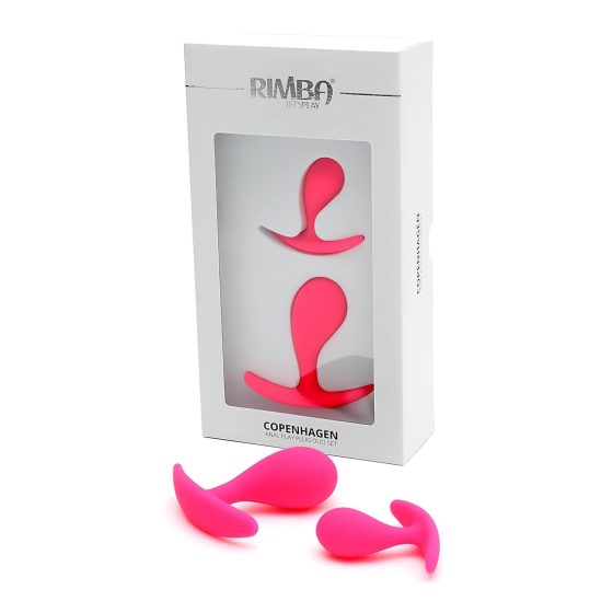 Rimba Copenhagen - Pink Anal Plug Set (2 pcs)
