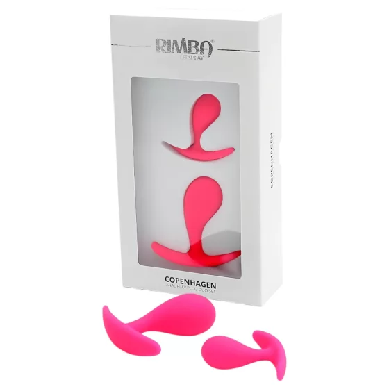 Rimba Copenhagen - Pink Anal Plug Set (2 pcs)