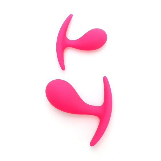 Rimba Copenhagen - Pink Anal Plug Set (2 pcs)