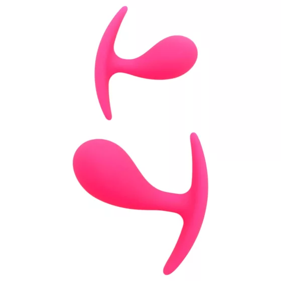Rimba Copenhagen - Pink Anal Plug Set (2 pcs)