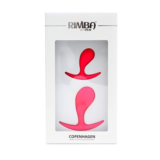 Rimba Copenhagen - Pink Anal Plug Set (2 pcs)