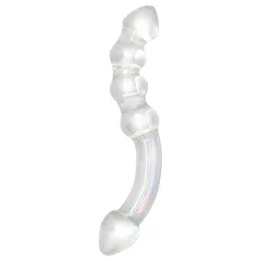 Rimba Xena - Double Glass Dildo (Clear)