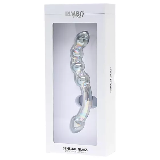 Rimba Xena - Double Glass Dildo (Clear)