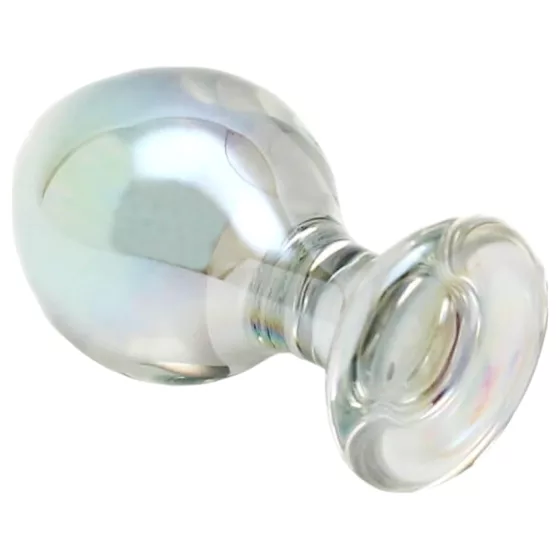 Rimba Zelda - Transparent Glass Cone Anal Plug