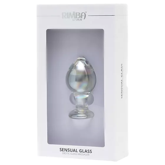 Rimba Zelda - Transparent Glass Cone Anal Plug