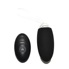 Rimba Venice - Rechargeable Wireless Vibrating Egg (Black) 