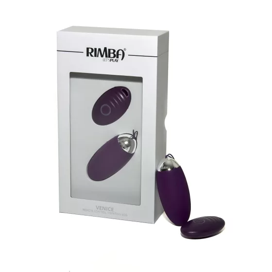Rimba Venice - Wireless Rechargeable Vibrating Egg (Purple)