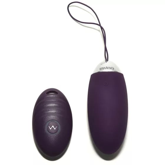 Rimba Venice - wearable rechargeable wireless vibrating egg (purple)
