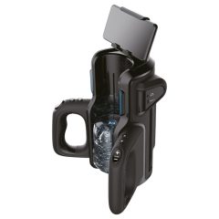   LETEN SM 500 - Up-Down Motion Masturbator with Phone Holder (Black)