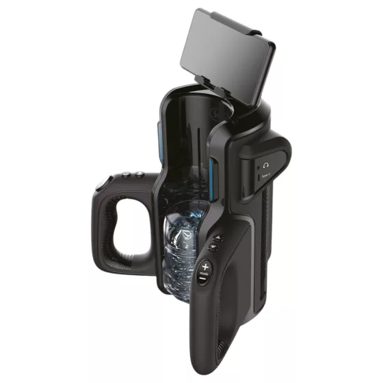 LETEN SM 500 - Up-Down Motion Masturbator with Phone Holder (Black)