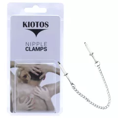 Kiotos - stainless steel nipple clamp (silver)