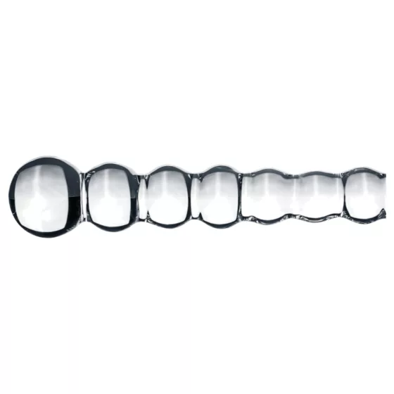 Gildo Glass No. 20 - Beaded Glass Dildo (Clear)