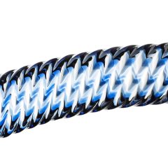 Gildo Glass No. 5 - Spiral Glass Dildo (Translucent Blue)