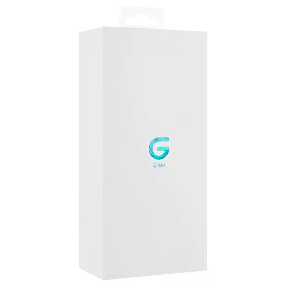 Gildo Glass No. 5 - Spiral Glass Dildo (Clear Blue)