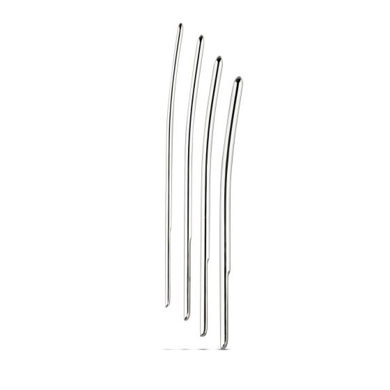 SINNER 175 - Steel Urethral Dilator Set (4 Pieces) - Beginner-Friendly