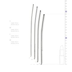   SINNER 175 - Steel Urethral Dilator Set (4 Pieces) - Beginner-Friendly