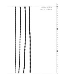 Sinner Gear - Black Silicone Dilator Set