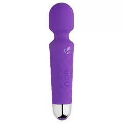 EasyToys Mini Wand - Rechargeable Massager Vibrator (Purple)