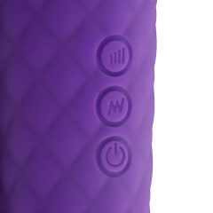 EasyToys Mini Wand - Rechargeable Massager Vibrator (Purple)