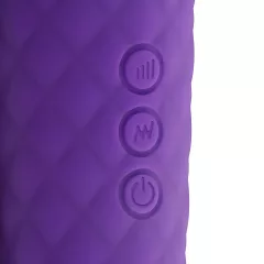 EasyToys Mini Wand - Rechargeable Massager Vibrator (Purple)