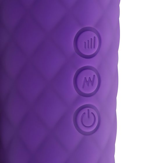 EasyToys Mini Wand - Rechargeable Massager Vibrator (Purple)