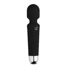 EasyToys Mini Wand - Rechargeable Massager Vibrator (Black)