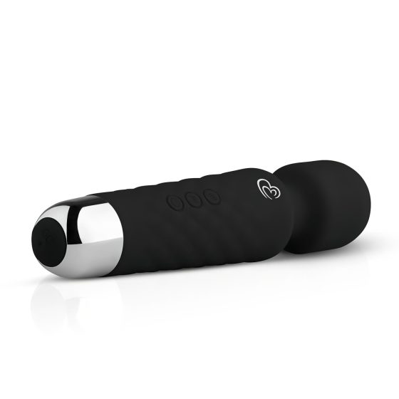 EasyToys Mini Wand - Rechargeable Massager Vibrator (Black)