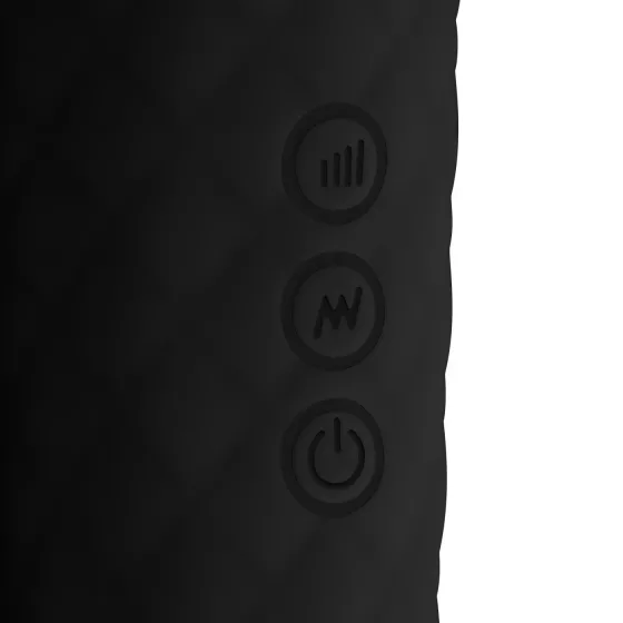 EasyToys Mini Wand - Rechargeable Massager Vibrator (Black)