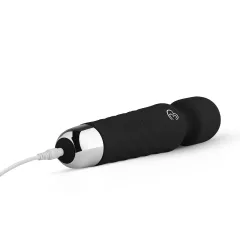 EasyToys Mini Wand - Rechargeable Massager Vibrator (Black)