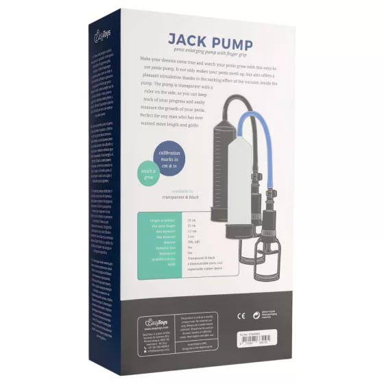 Easytoys Finger Grip - Black Penis Pump