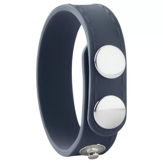 Boners Adjustable Cock Straps S/M - Gray Penis Ring