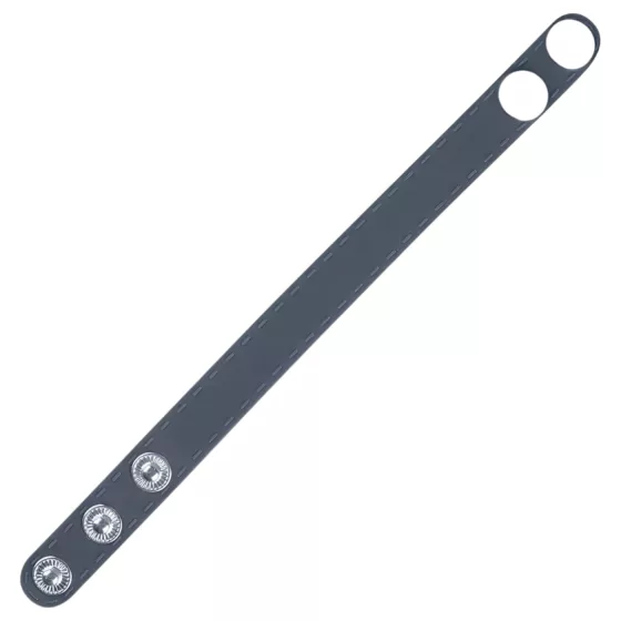 Boners Adjustable Cock Straps S/M - Gray Penis Ring