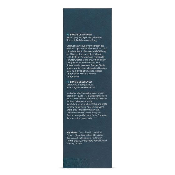 Boners Delay - Long-lasting Performance Spray (15ml)