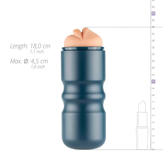FPPR. Mocha - lifelike mouth masturbator (flesh‑coloured)