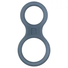 Boners Classic - Penis and Scrotum Ring in One (Grey)
