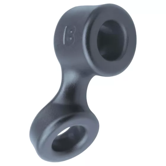 Boners Get Hard - Dual Ring Set for Men (Grey)