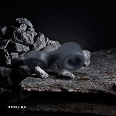Boners Get Rock Hard - penis ring and cock ring (grey)