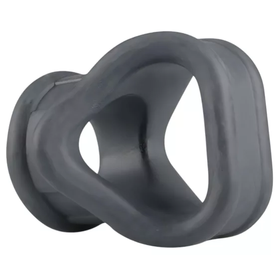 Boners 2in1 - Penis Ring and Ball Stretcher (Grey) 