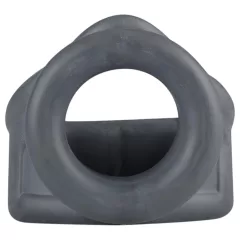 Boners 2in1 - Penis Ring and Ball Stretcher (Grey) 