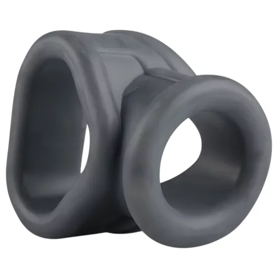 Boners 2in1 - Penis Ring and Ball Stretcher (Grey) 